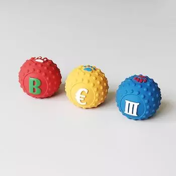 Игрушка для домашних собак Интерактивные резиновые мячи Домашние животные Собака Кошка Щенок Мяч для чистки зубов Игрушки для жевания щенков Мячи для чистки зубов Игрушки для собак