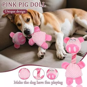 Игрушка для домашних животных, Игрушка для жевания из хлопковой веревки для домашних животных, Интерактивные игрушки для собак, Игрушки для жевания собак One Size