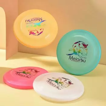 Игрушка для дрессировки собак 24 см летающие диски для домашних животных устойчивые к укусам мягкие интерактивные игрушки для собак светящиеся игрушки для метания собак для игры белый