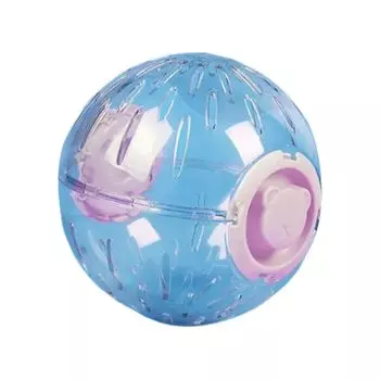 Игрушка для хомяка Asdays Мяч для хомяка Игровое оборудование Бегун Мяч Игровое оборудование Мяч для упражнений Выход на улицу (Розовый, большой 20см) розовый