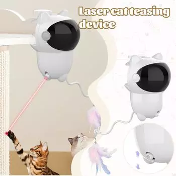 Игрушка для кошек, для кошек, живущих в помещении, перезаряжаемая автоматическая игрушка с функцией случайного движения, интерактивная игрушка для скучающих кошек, котят и собак, живущих в помещении One Size