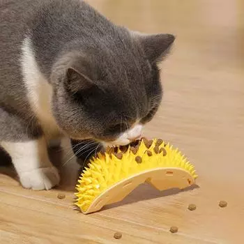 Игрушка для кошек Durian Itch Fun Products Два цвета Удаляет плавающие волосы, чтобы очистить тело Декомпрессия зелёный