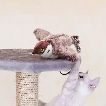 Игрушка для кошек, хлопающая игрушка, милый моющийся котенок, пищащий тренажер для маленьких домашних животных в помещении