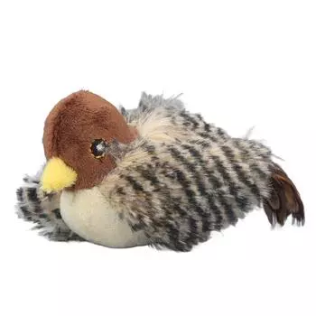 Игрушка для кошек интерактивная электрическая игрушка для преследования кошек мягкая плюшевая игрушка для снижения тревожности пищащая игрушка для кошек для дома