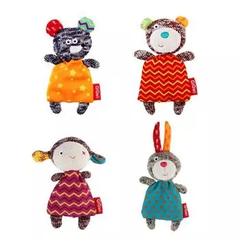 Игрушка для кошек, кроликов, мышей, медведей, комаров, динозавров, овец, сменная, моющаяся игрушка для домашних животных