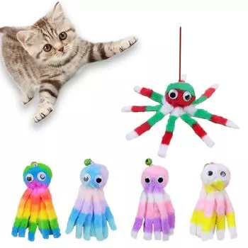 Игрушка для кошек Милая плюшевая кошачья мята Коренной стержень Устойчивая к укусам дразнилка для кошек Жевательная игрушка Игрушка для лизания Уменьшение беспокойства Подарок Товары для домашних животных One Size