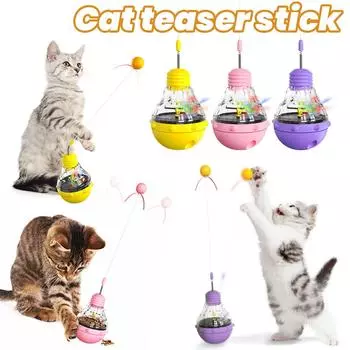 Игрушка для кошек с лампочкой от утечки One Size розовый