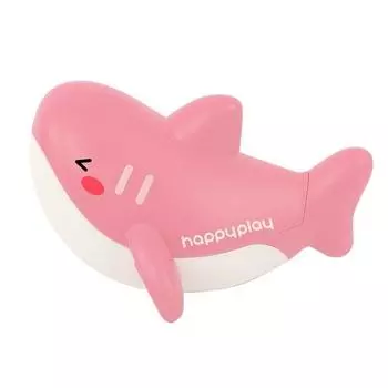 Игрушка для купания Happy Play Swing Baby Shark, РОЗОВАЯ, популярные корейские игрушки
