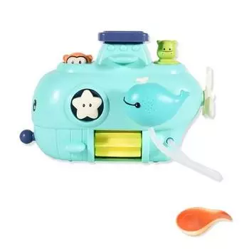 Игрушка для купания Kohani Baby Bath Play Toy, подводная лодка с фонтанирующим китом, корейские игрушки для купания
