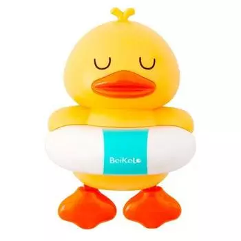 Игрушка для купания младенцев Little Cloud, заводная, утка, 1 шт., корейские игрушки для купания