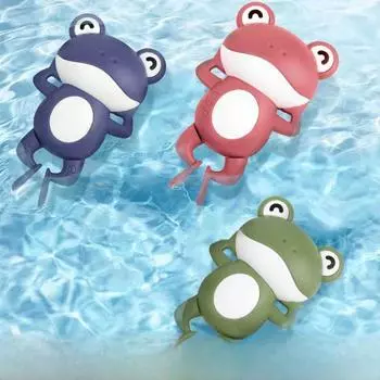 Игрушка для купания «Заводная лягушка» для детей и малышей