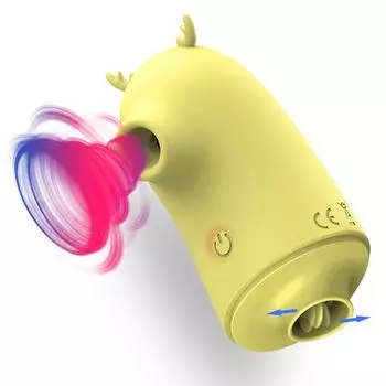 Игрушка для лизания киски, присоска для клитора, 2 в 1, стимулятор полости рта, вибратор для сосков, секс-игрушки для женщин