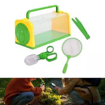 Игрушка для ловли насекомых Play Catcher Adventure для мальчиков и девочек для детей розовый