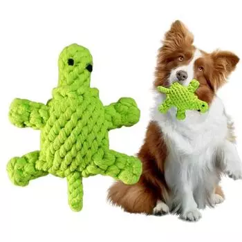 Игрушка для моляров для домашних животных Прочная жевательная игрушка для собак в форме черепахи Долговечная устойчивая к укусам игровая игрушка Товары для домашних животных