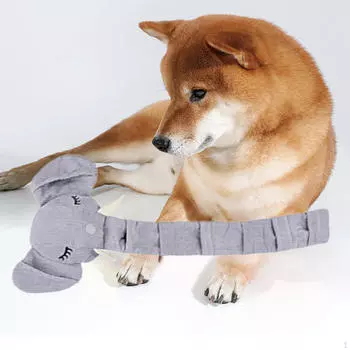 Игрушка для обнюхивания собак Интерактивная игра Устойчивая к укусам Медленная кормушка Игрушки для обогащения Бегающий питомец