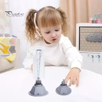 Игрушка для обучения науке для детей, работающая от батареек, набор для создания ветряных генераторов, создание вихря в бутылке, образовательный набор для экспериментов для детей от 8 лет и старше 1 Set