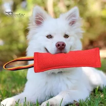 Игрушка для перетягивания каната для собак, интерактивная игрушка для перетягивания каната, обучающее оборудование, неразрушимая игрушка для собак средних и крупных пород жёлтый