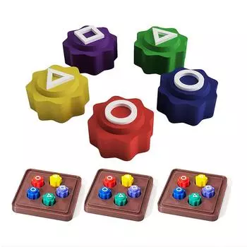 Игрушка для переворачивания бумаги Gonggi Корейская игра Ddakji Игра Жесткий картон Ударная настольная игра Товары для вечеринок Игра с друзьями семьи