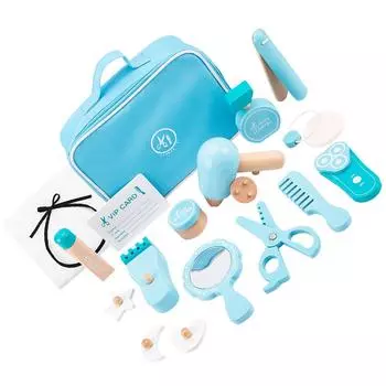 Игрушка для прически, игрушки для детей, набор для ролевых игр, парикмахерский салон, деревянный игровой набор, набор для детского стилиста