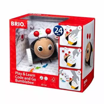 Игрушка для программирования STEM BRIO Programming Bee для детей от 2 лет и старше