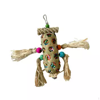 Игрушка для птиц Жевательные игрушки Подвесная клетка для попугаев Африканские серые попугаи Зяблики