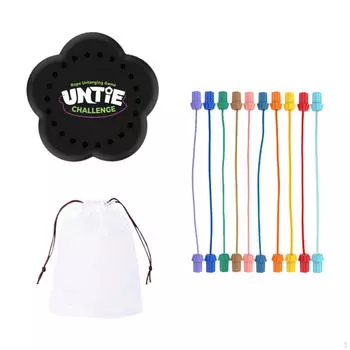 Игрушка для распутывания веревок Настольная игра Развитие интеллекта Сенсорное Социальное Портативное Логическое Мышление