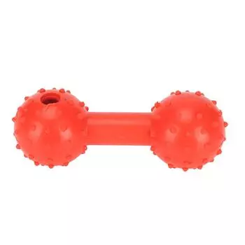 Игрушка для раздачи лакомств для собак, интерактивная игрушка для жевания в форме штанги для щенков