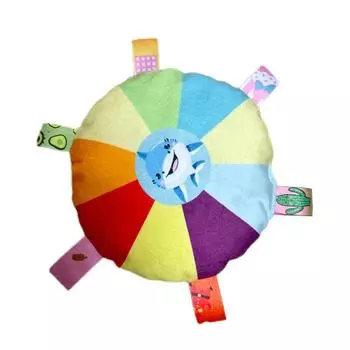 Игрушка для щенков Fris Bee с плюшевым голосом, устойчивая к укусам моляров, для дрессировки бордер-колли