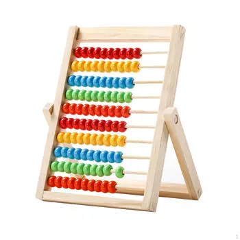 Игрушка для счета деревянные счеты для раннего образования детей дошкольного возраста