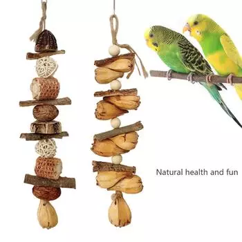 Игрушка для шлифовки клюва птиц в разноцветных блоках способствует здоровью клюва и длительному периоду развлечений, подходит для дрессировки птиц A