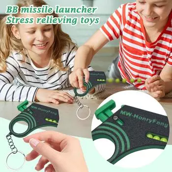 Игрушка для снятия давления с пули, забавная игрушка, игрушка One Size зелёный