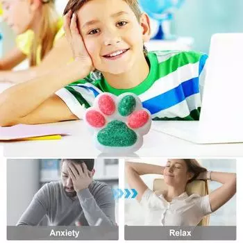 Игрушка для снятия стресса и беспокойства, кошачья лапка, сенсорная игрушка для детей