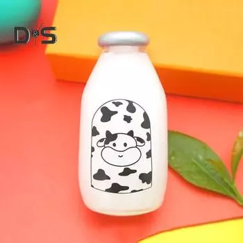 Игрушка для снятия стресса с молочной бутылки, сенсорная игрушка для снятия стресса с молочной банки, мягкая игрушка для снятия стресса с ТПР, успокаивающая игрушка для бутылочки белый