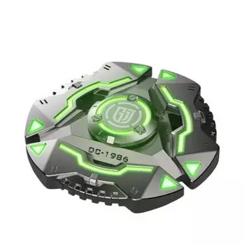 Игрушка для снятия стресса Светящийся Непоседа Лучший Спиннер Волчок Совет Снимает Игрушку для снятия стресса Металлический Ролик EDC Взрослые Дети СДВГ зелёный