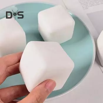 Игрушка для снятия стресса, сжимающая тофу, медленный отскок, игрушка-фиджет из тофу, не деформируется, портативная, развлекательная, реалистичная игрушка из тофу для детей и взрослых Square