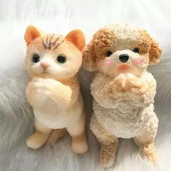 Игрушка для снятия стресса у собак и кошек, сенсорная игрушка для щенков и котят, мягкая игрушка для снятия стресса у детей и подростков, мягкая игрушка для животных