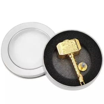 Игрушка для снятия стресса в форме молотка из сплава, игрушка для снятия стресса на кончике пальца, игрушка для снятия стресса для взрослых детей, золото