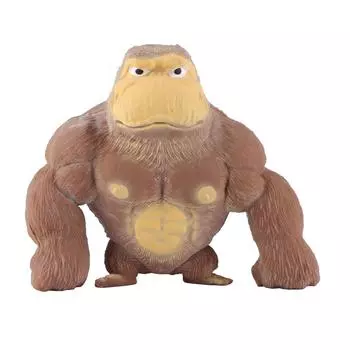 Игрушка для снятия стресса в виде обезьяны, эластичная забавная аниме-фигурка, кукла, интересная игрушка для снятия стресса в виде обезьяны