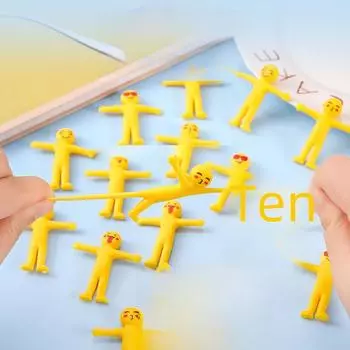 Игрушка для снятия стресса Yellow Villain – растягивающаяся мини-игрушка для детей