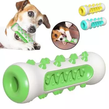 Игрушка для собак для маленьких и больших собак, прочная кормушка для еды, жевательная молярная игрушка для щенков, кошек, интерактивный инструмент для чистки зубов домашних животных, принадлежности для йоркширского французского бульдога