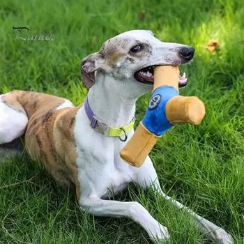 Игрушка для собак «Летающий диск», интерактивная пищащая игрушка для собак, помогающая при прорезывании зубов, тянущая, жевательная, устойчивая к укусам игрушка для маленьких и средних собак жёлтый/синий