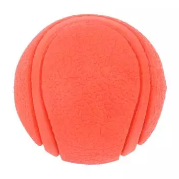 Игрушка для собак Мяч резиновый плавающий мяч для собак интерактивная игрушка для чистки зубов щенка жевательная игрушка для домашних животных M красный красный