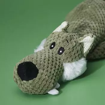 Игрушка для собак, плюшевая, устойчивая к жеванию, скрипучая игрушка для животных, товары для домашних животных elephant