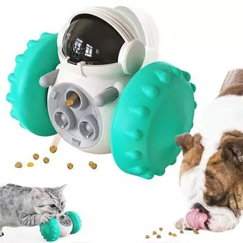 Игрушка для собак, протекающий забавный стакан для щенков, кошек, медленная кормушка, интерактивный IQ-тренинг, диспенсер для еды для маленьких, больших собак, чихуахуа, лабродор, аксессуары