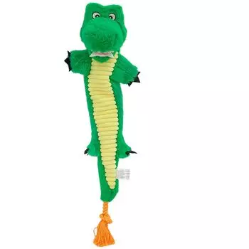 Игрушка для собак с мягкими интерактивными развивающими игрушками для маленьких, средних и больших собак Звуки, Животные, Дрессировка, Собаки, Собаки, (зеленый) зелёный