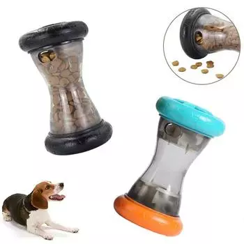 Игрушка для собак с протекающей едой, анти-удушение, тренировочная кормушка для медленного питания, интерактивная обучающая игрушка для домашних животных, устойчивая к укусам щенков, жевательная игрушка для собак