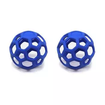 Игрушка для собак SAYCOCOA Holy Roller L, синяя, 2 шт.