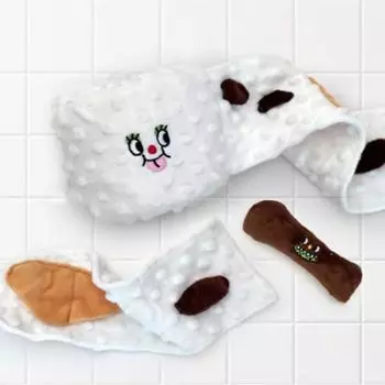 Игрушка для собак Shushu Pet, туалетная бумага для какашек, 1 шт., белая
