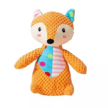 Игрушка для собак Tiny Tog Tug Play Pet, плюшевая игрушка, 1 предмет, лиса
