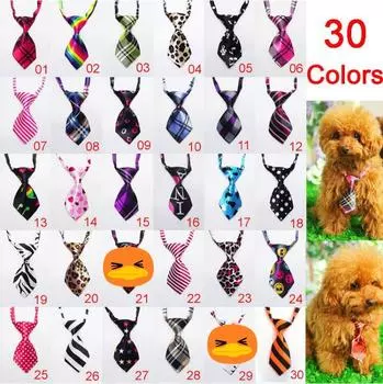 Игрушка для собак Уход за домашними животными Галстук-бабочка Одежда для домашних животных Регулируемые аксессуары для домашних животных (Случайный цвет)